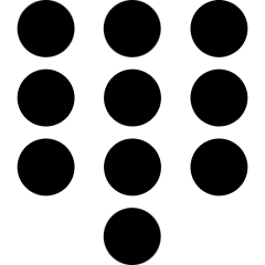 Dial Pad Icon from Ultimate Bold Set