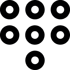 Dial Pad Alternate Icon from Ultimate Bold Set