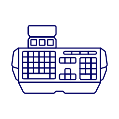 Gaming Keyboard 2 Illustration from UX Line Set