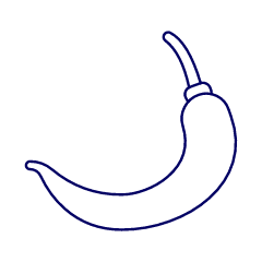 Chilli Pepper Illustration from UX Line Set