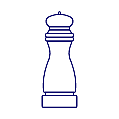 Spice Grinder Illustration from UX Line Set