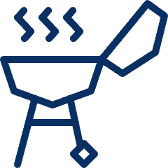 Barbecue Stove Icon from Cyber Line Set