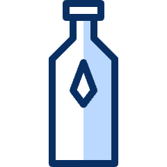 Bottle Icon from Cyber Duotone Set