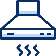 Cooker Hood Icon from Cyber Duotone Set