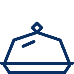 Food Dome Icon from Cyber Line Set