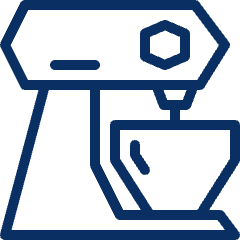 Food Mixer 1 Icon from Cyber Line Set
