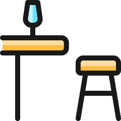 Kitchen Counter Icon from Ultimate Colors Set