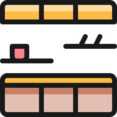 Kitchen Storage Icon from Ultimate Colors Set