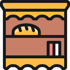 Kitchen Window Icon from Ultimate Colors Set