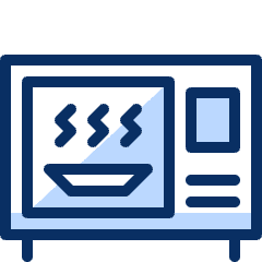 Microwave Icon from Cyber Duotone Set