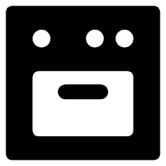 Oven Icon from Core Solid Set