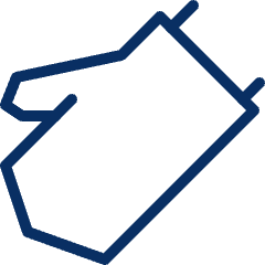 Oven Mitten Icon from Cyber Line Set