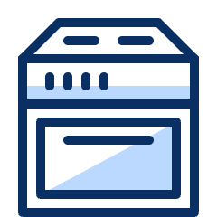 Oven Icon from Cyber Duotone Set