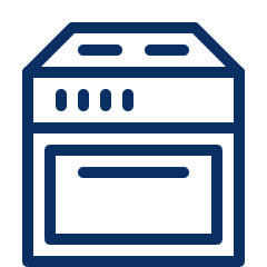 Oven Icon from Cyber Line Set