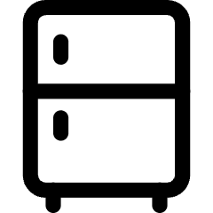 Refrigerator Icon from Core Line Set
