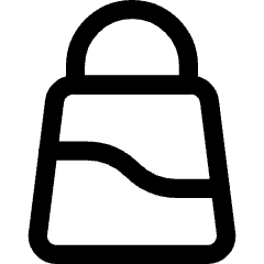 Salt Bottle Icon from Core Line Set