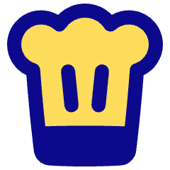 Chef Toque Hat Icon from Plump Pop Set