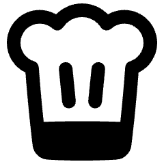 Chef Toque Hat Icon from Plump Remix Set