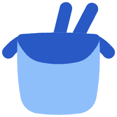 Food Takeaway Packaging Icon from Flex Flat Set