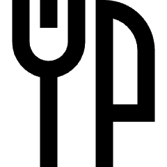 Fork Knife Icon from Sharp Remix Set