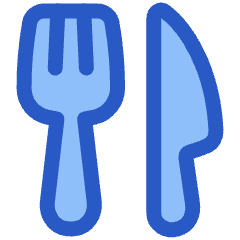 Fork Knife Icon from Plump Duo Set