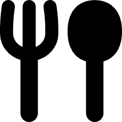 Fork Spoon Icon from Flex Solid Set