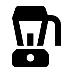 Kitchenware Blender Icon from Nova Solid Set