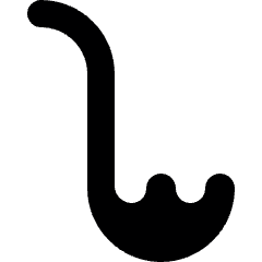 Kitchenware Ladle Spaghetti Icon from Ultimate Bold Set