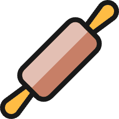 Kitchenware Roller Icon from Ultimate Colors Set
