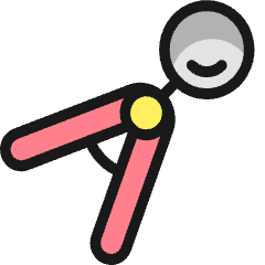 Kitchenware Scooper Icon from Ultimate Colors Set