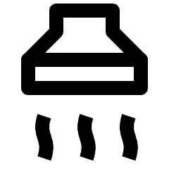 Kitchenware Smoke Nullifier Icon from Nova Line Icons Set