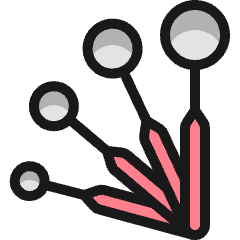 Kitchenware Spoon Set Icon from Ultimate Colors Set