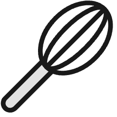 Kitchenware Whisk Icon from Ultimate Colors Set
