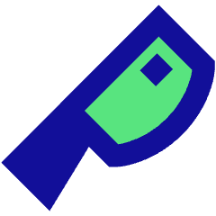 Knife 1 Icon from Sharp Pop Set