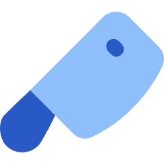 Knife 1 Icon from Flex Flat Set