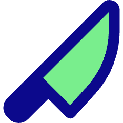 Knife 2 Icon from Core Pop Set