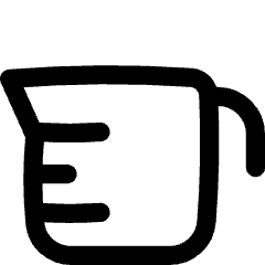 Measuring Cup Icon from Flex Line Set