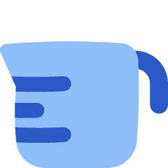 Measuring Cup Icon from Flex Flat Set