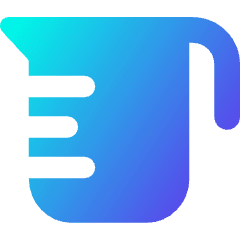 Measuring Cup Icon from Core Gradient Set