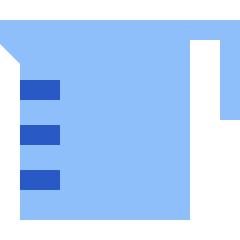 Measuring Cup Icon from Sharp Flat Set