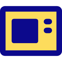 Microwave Icon from Core Pop Set