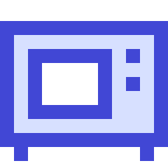 Microwave Icon from Sharp Duo Set