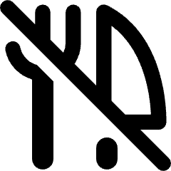 No Food Allowed Icon from Core Remix Set