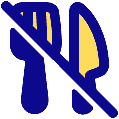 No Food Allowed Icon from Plump Pop Set