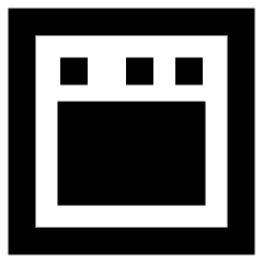 Oven Icon from Sharp Remix Set