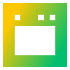 Oven Icon from Sharp Gradient Set
