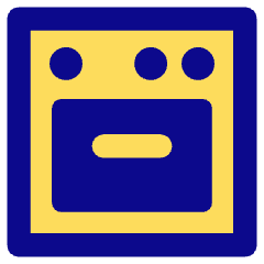 Oven Icon from Core Pop Set