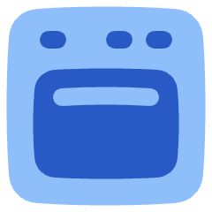 Oven Icon from Plump Flat Set