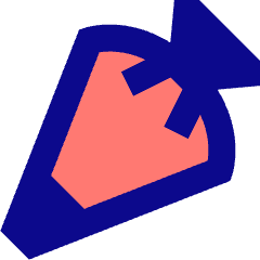 Pastry Bag Icon from Sharp Pop Set
