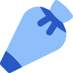 Pastry Bag Icon from Flex Flat Set